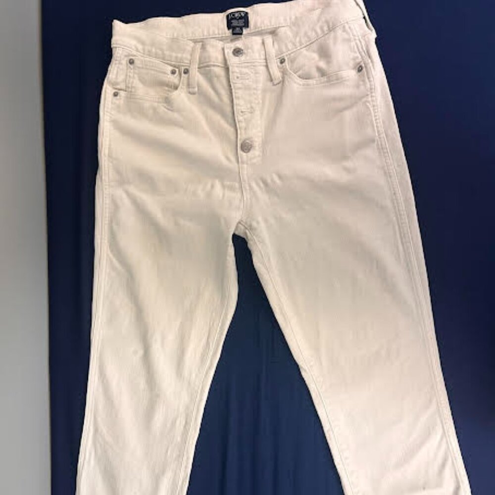 J Crew High Rise Vintage Straight Leg Jeans
